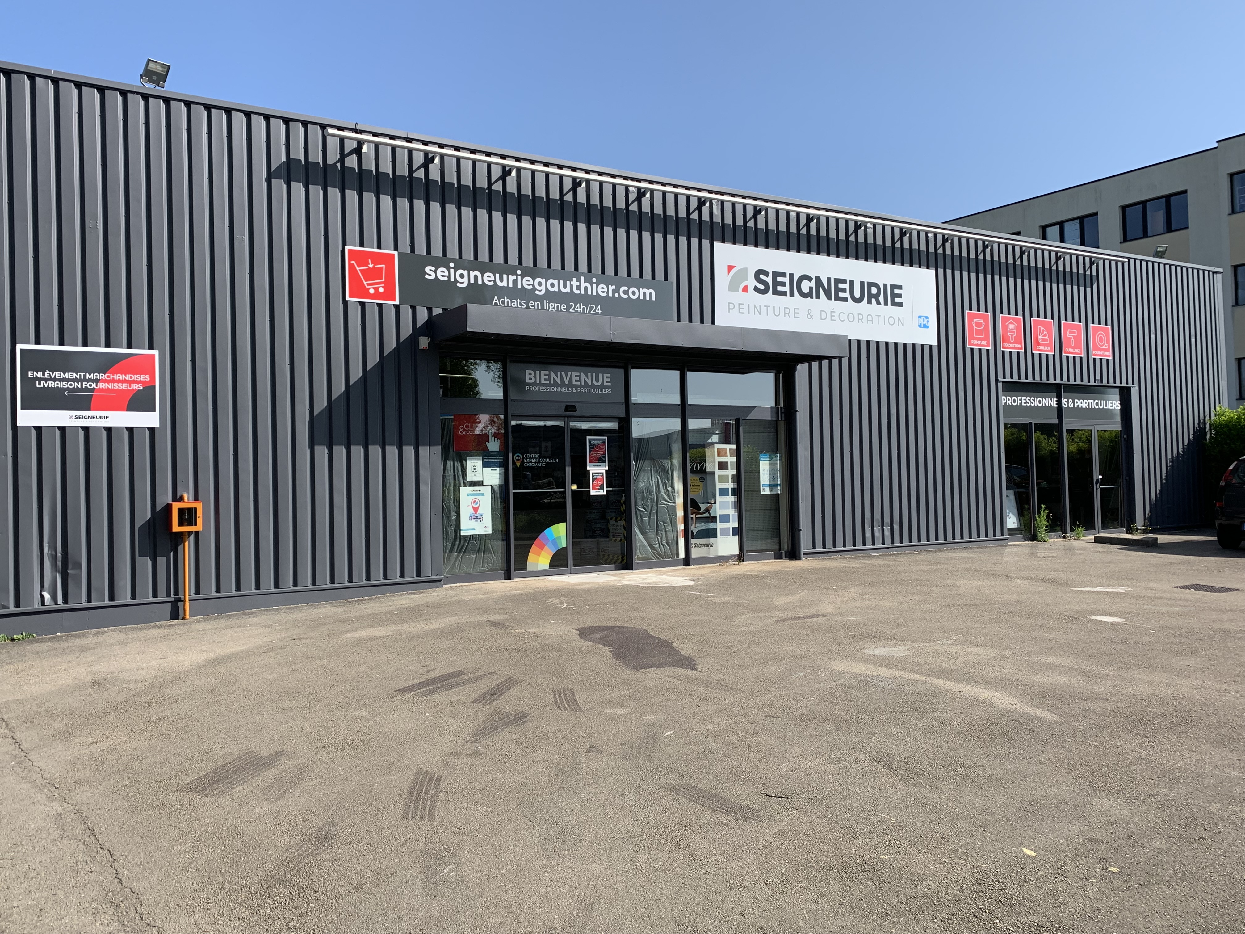 Magasin Showroom Seigneurie Gauthier BESANCON