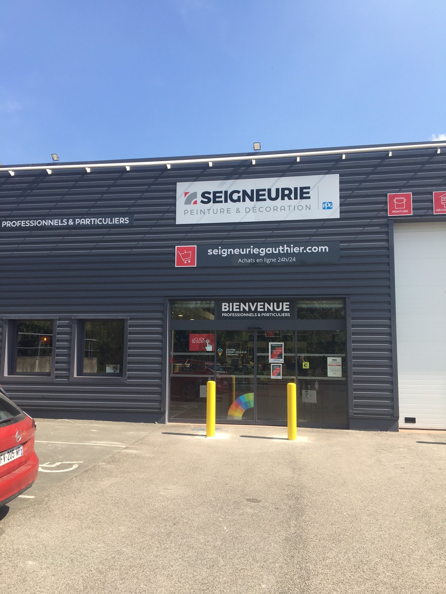 Magasin Showroom Seigneurie Gauthier LOMME