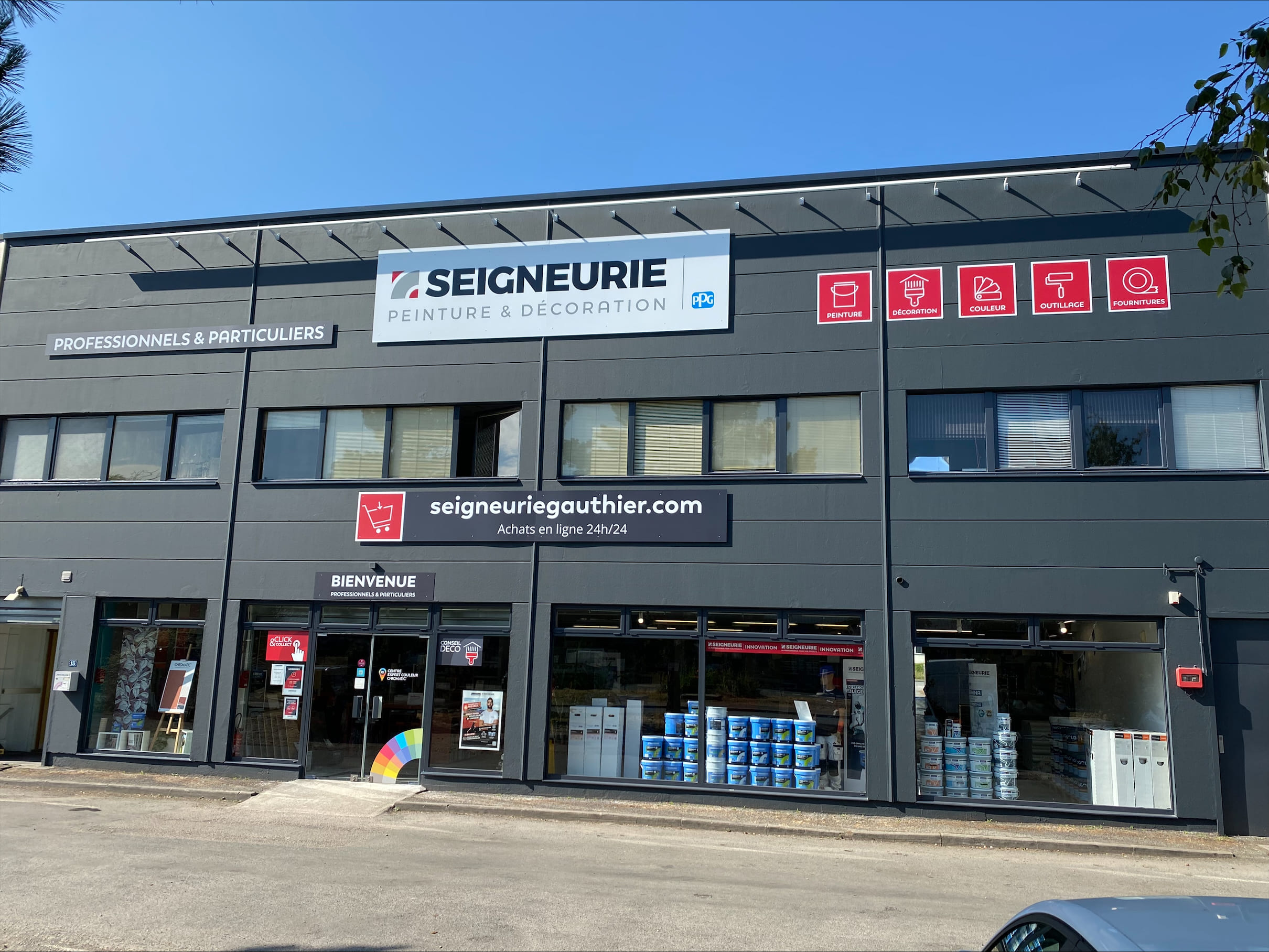 Magasin Showroom Seigneurie Gauthier POITIERS
